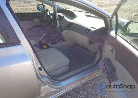 2012 Honda Civic Lx z USA, uszkodzony, nr VIN 19XFB2E54CE005363